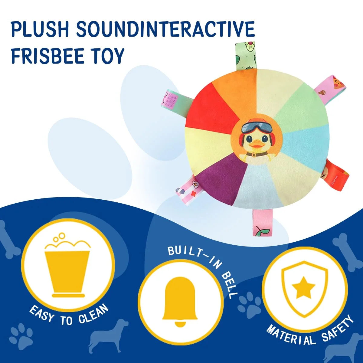 Dog Frisbee with sound