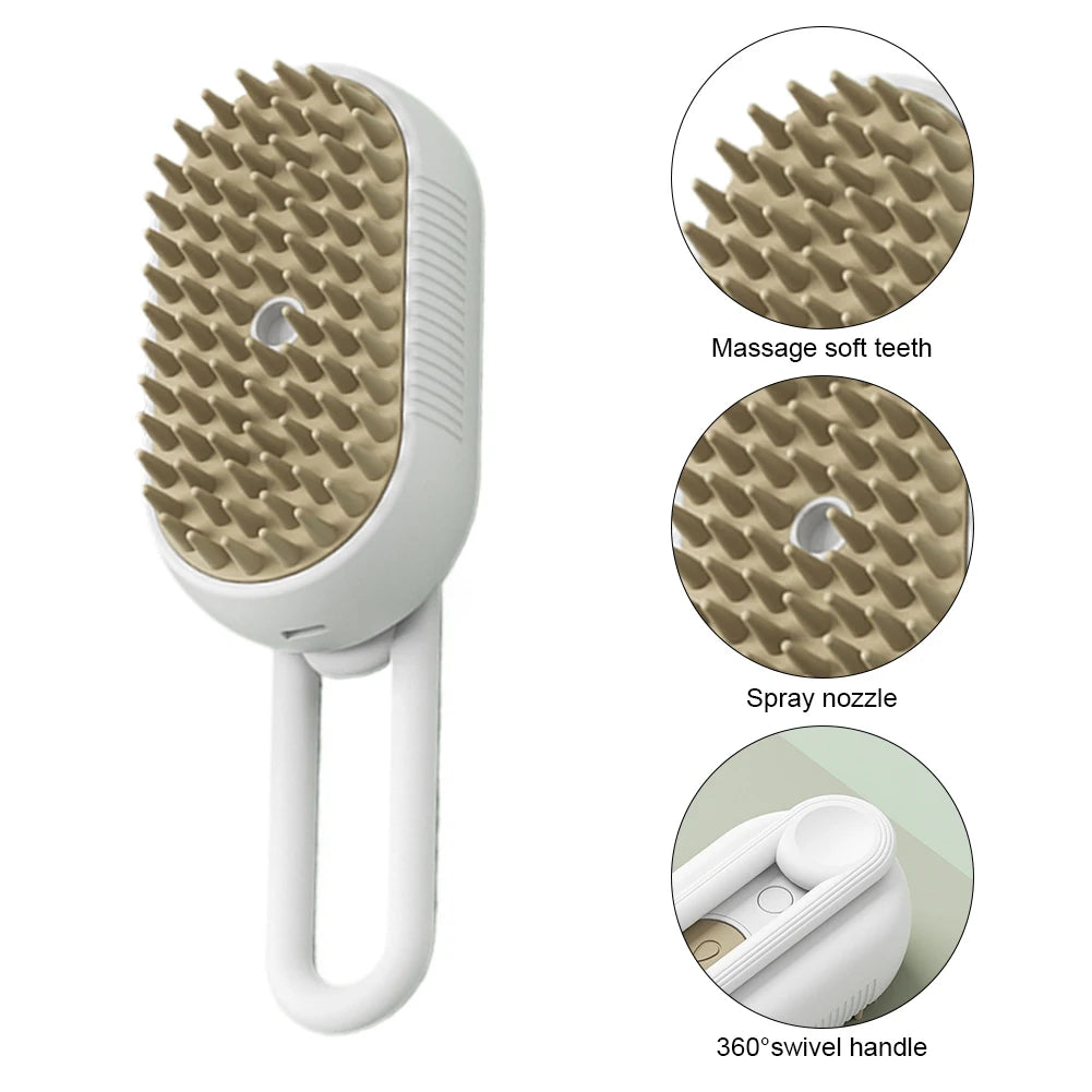 Steam Grooming Brush